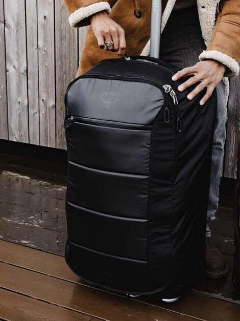 OZONE 2-WHEEL 80L BLACK