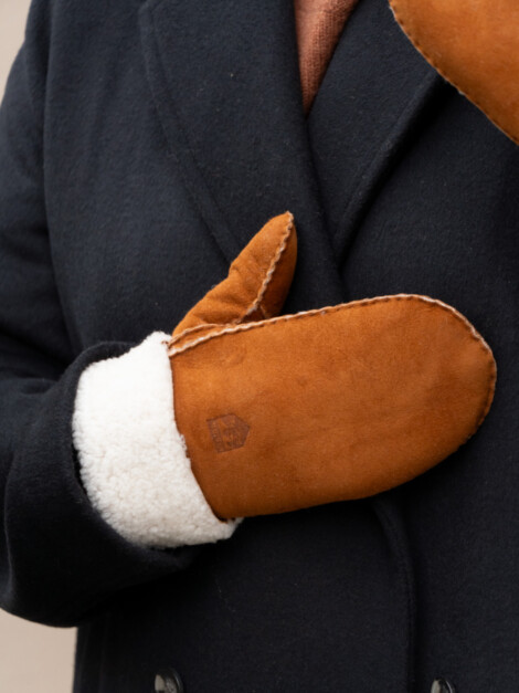 SHEEPSKIN MITT KORK