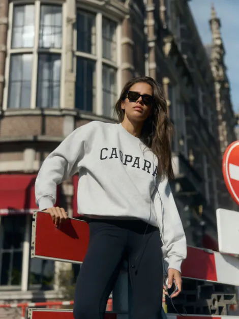 W. ALL-STAR CREWNECK GREY MELANGE/BLACK