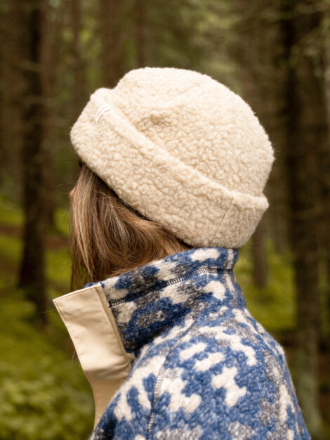 HEROES WOOL FLEECE HAT NATURAL