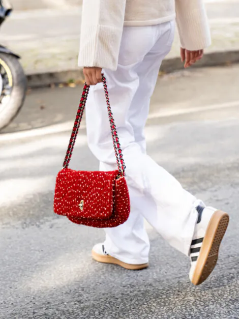BOUCLE HOLLIS BAG RED OCHRE