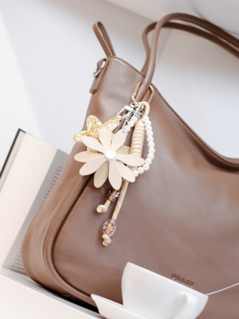 BOULE DISCO SPRING FLOWER GOLD