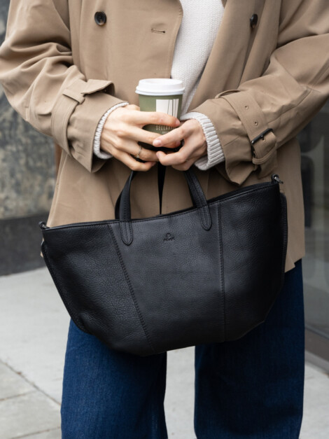 PORTOFINO SHOPPER HELENE BLACK