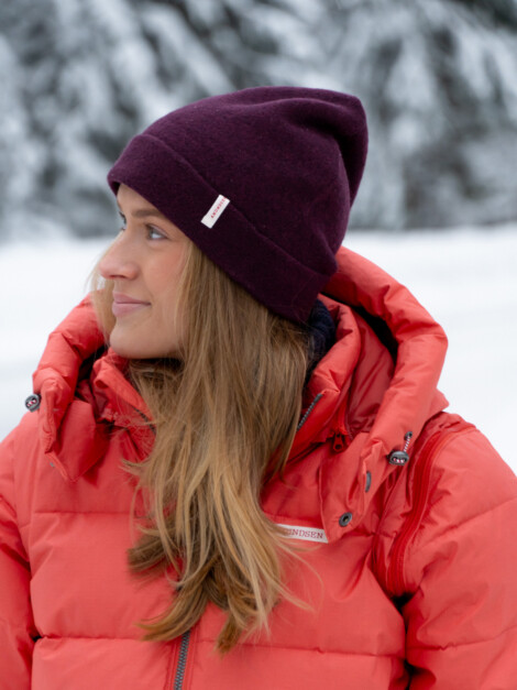 HEAVY BOILED BEANIE HEATHER