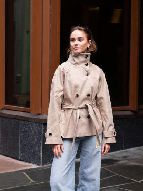MUNET TRENCH JACKET SAND