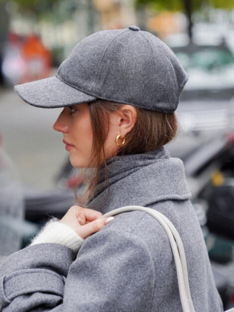 HENT HEADWEAR DARK GREY MELANGE