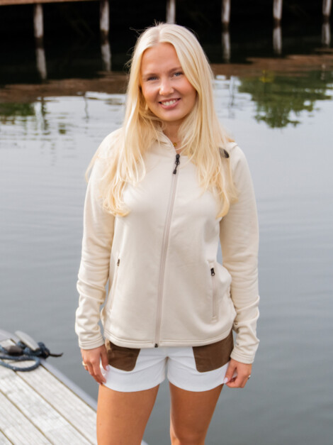 W RIDER ZIP HOOD SAND FOG