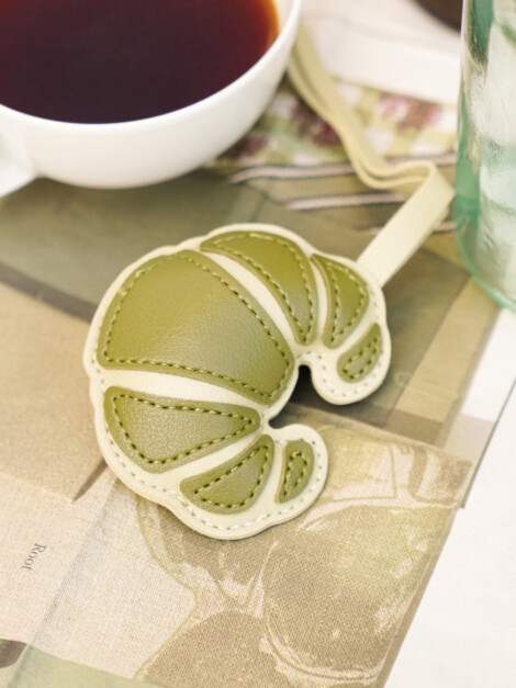 BOULE DISCO 3D CROISSANT MATCHA