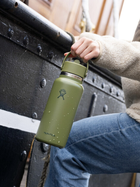 32 OZ WIDE FLEX CAP PALMER GREEN