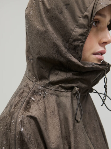 DAY RE-NO RAIN ANORAK MAJOR BROWN