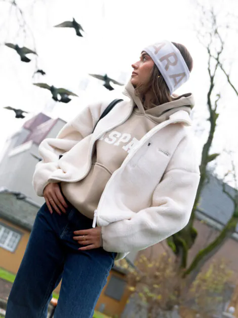 CLOUDFLEECE JACKET CREME