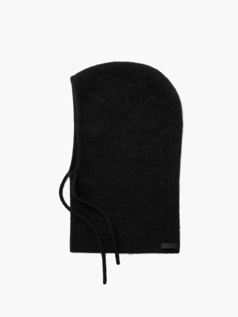 CINICU MOHAIR WOOL SNOOD BLACK