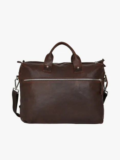 CATANIA BRIEFCASE EMIL DARK BROWN