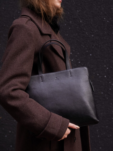 RIVA HANDBAG PIL BLACK