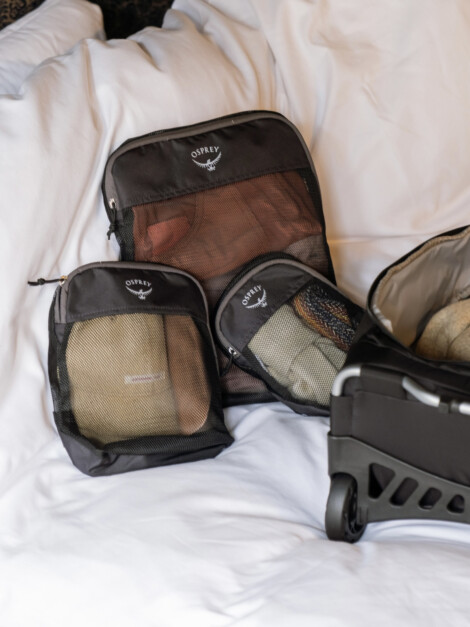 DAYLITE PACKING CUBE SET BLACK