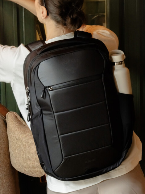 OZONE LAPTOP BACKPACK BLACK