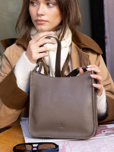 CORMORANO SHOULDER BAG GUNVOR WOOD