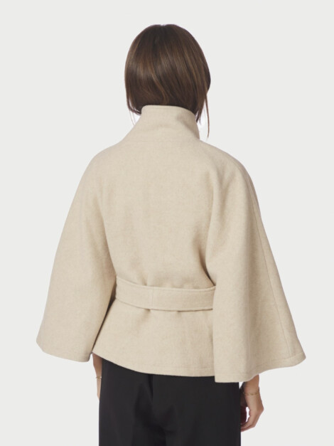 ZANNA WOOL CAPE SAND