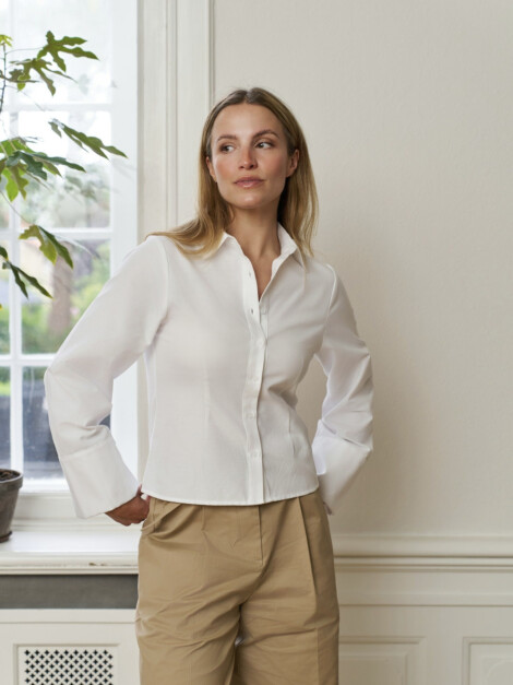ROSA OXFORD SHIRT WHITE