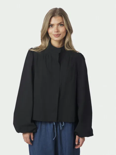 TIRSA TWILL JACKET BLACK