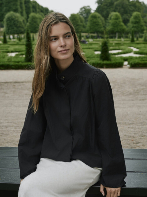 TIRSA TWILL JACKET BLACK
