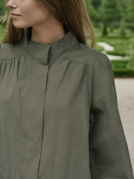 TIRSA TWILL JACKET ARMY