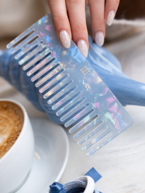HAIR COMB COOL BLUE