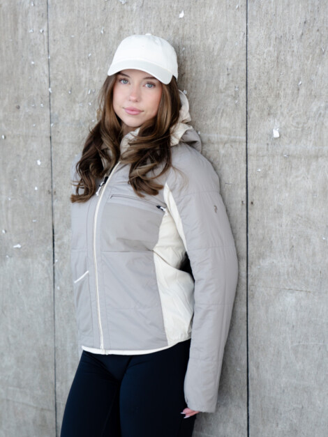 FREELIGHT REVERSIBLE JACKET SAND FOG