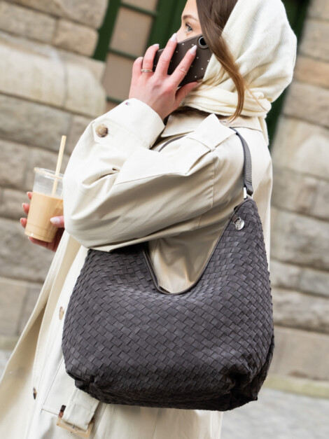 ROZZANO MINDY BRAIDED GREY