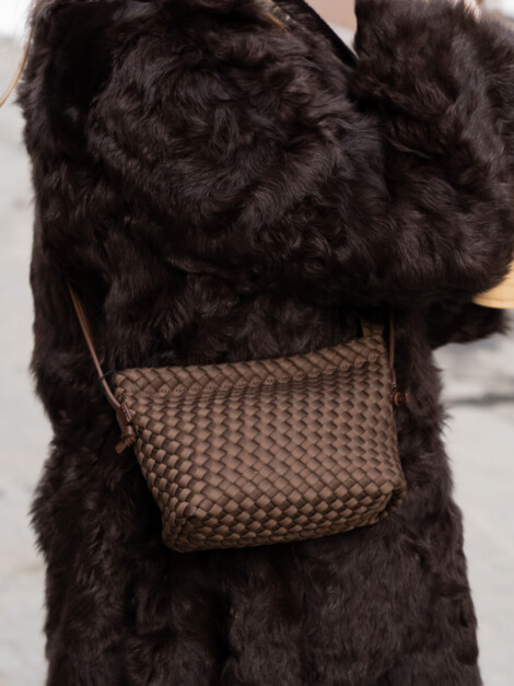BRAIDING CB POUCH MAJOR BROWN