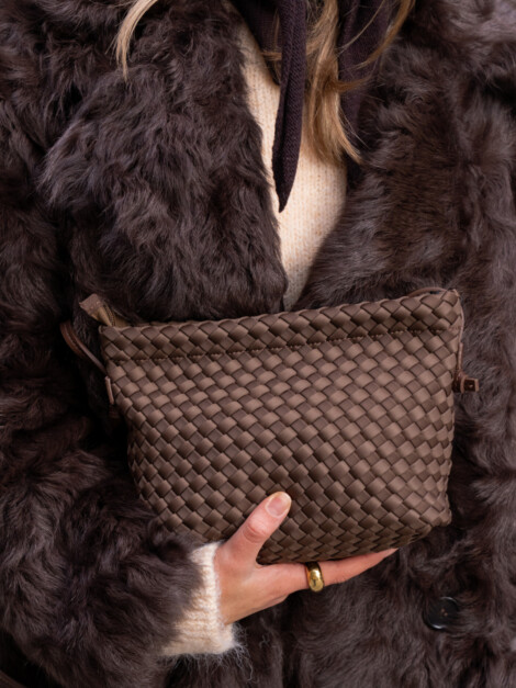 BRAIDING CB POUCH MAJOR BROWN