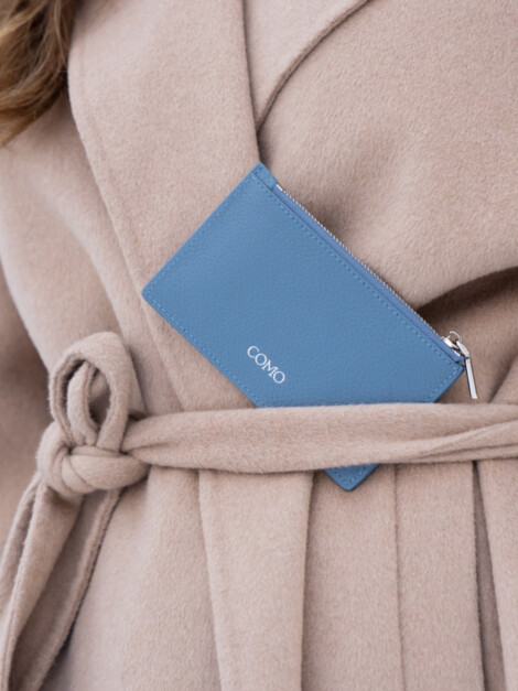 FASANO WALLET DUSTY BLUE