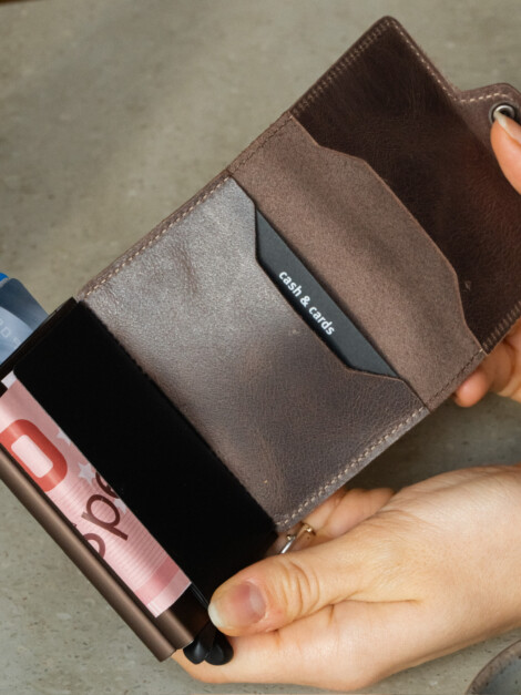 Twinwallet VINTAGE CHOCOLATE