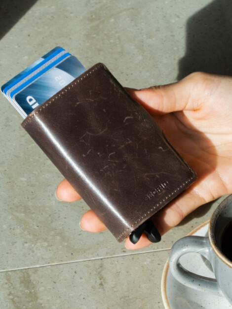 Twinwallet VINTAGE CHOCOLATE