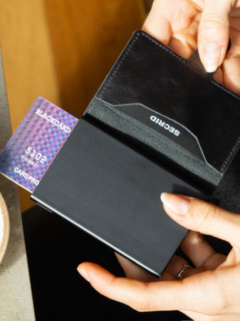 MINIWALLET VINTAGE BLACK