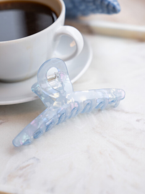 LOOP HAIR CLAW COOL BLUE