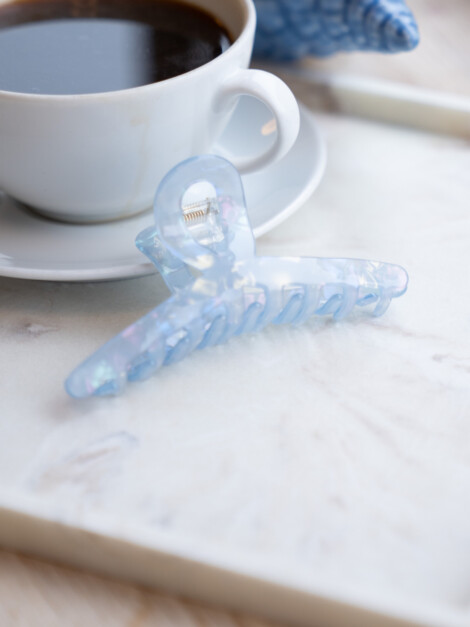 LOOP HAIR CLAW COOL BLUE