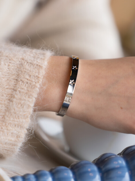 STAR BANGLE SILVER