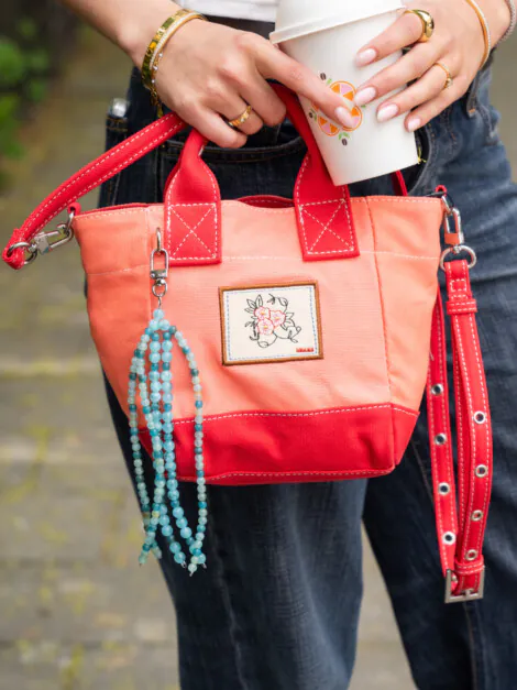 CANVAS GABBY BAG SHELL PINK