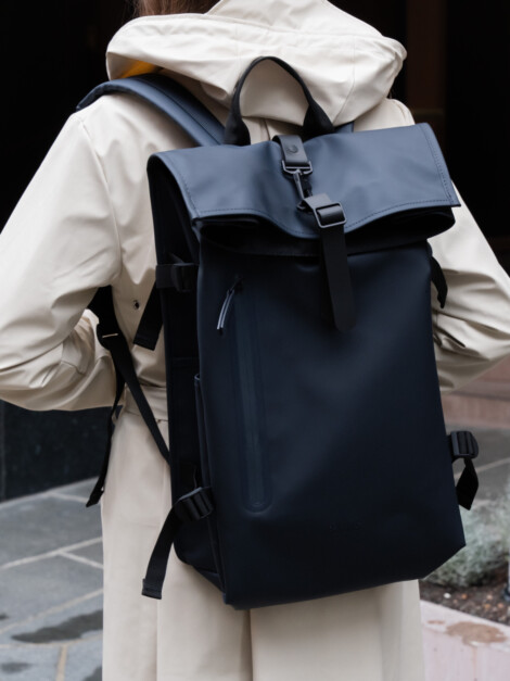 ROLLTOP RUCKSACK LARGE W3 NAVY