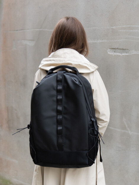TRAIL CLIP FRONT BACKPACK W3 BLACK