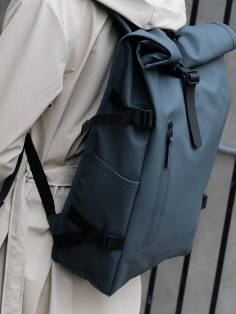 ROLLTOP RUCKSACK LARGE W3 LAGOON
