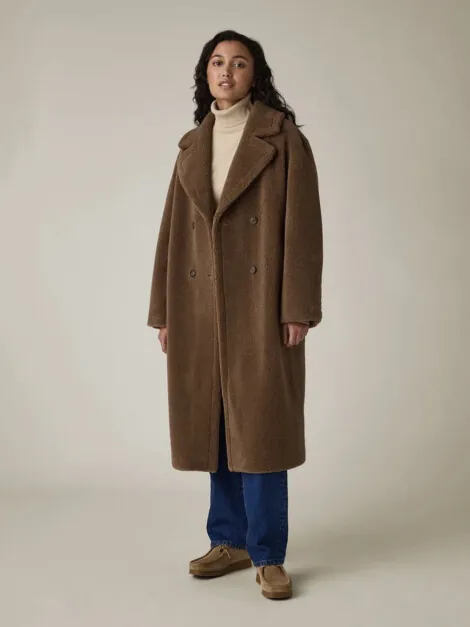 TEDDY COAT BROWN