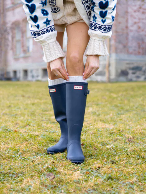 WOMENS ORIGINAL TALL BOOT NAVY
