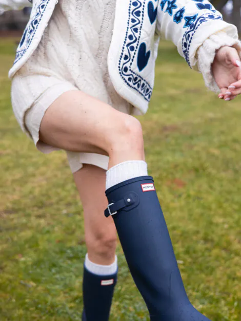 WOMENS ORIGINAL TALL BOOT NAVY