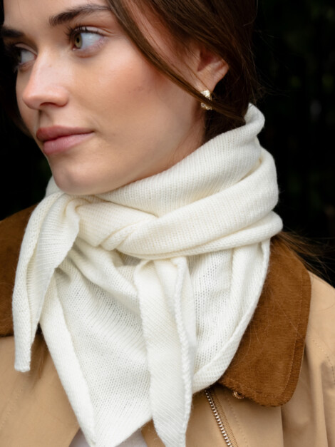 MISTY MEDIUM SCARF OFF WHITE