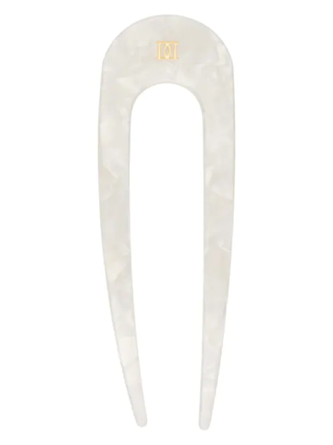 FRENCH HAIR PIN OFF WHITE