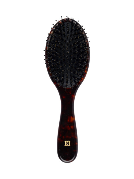 HAIR BRUSH LARGE BROWN TORTOISE