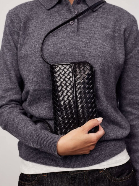 SALERNO SHOULDER BAG MONROE BLACK