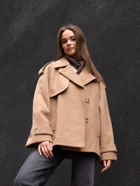 ESMUND JACKET BROWN SUGAR